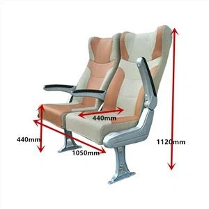 Hochwertiger Bootssitz mit Armlehne